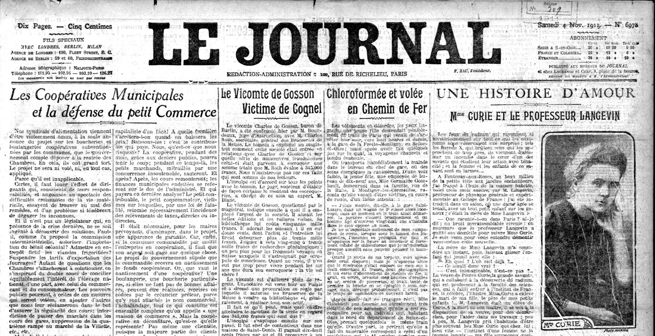 Image Result For French Press 19111104 Le Journal Haut de la Une French Press